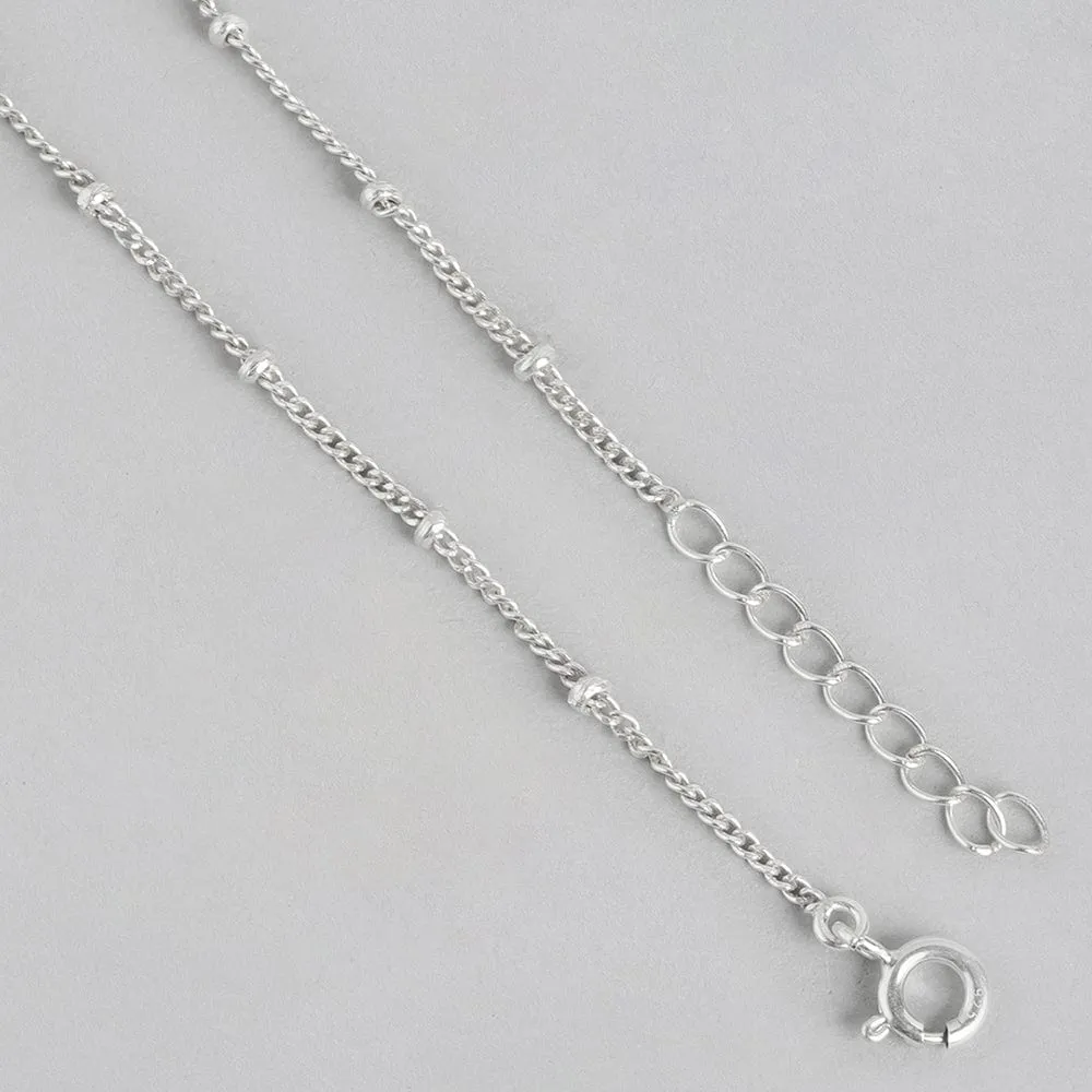 92.5 Silver Red Spiral Necklace