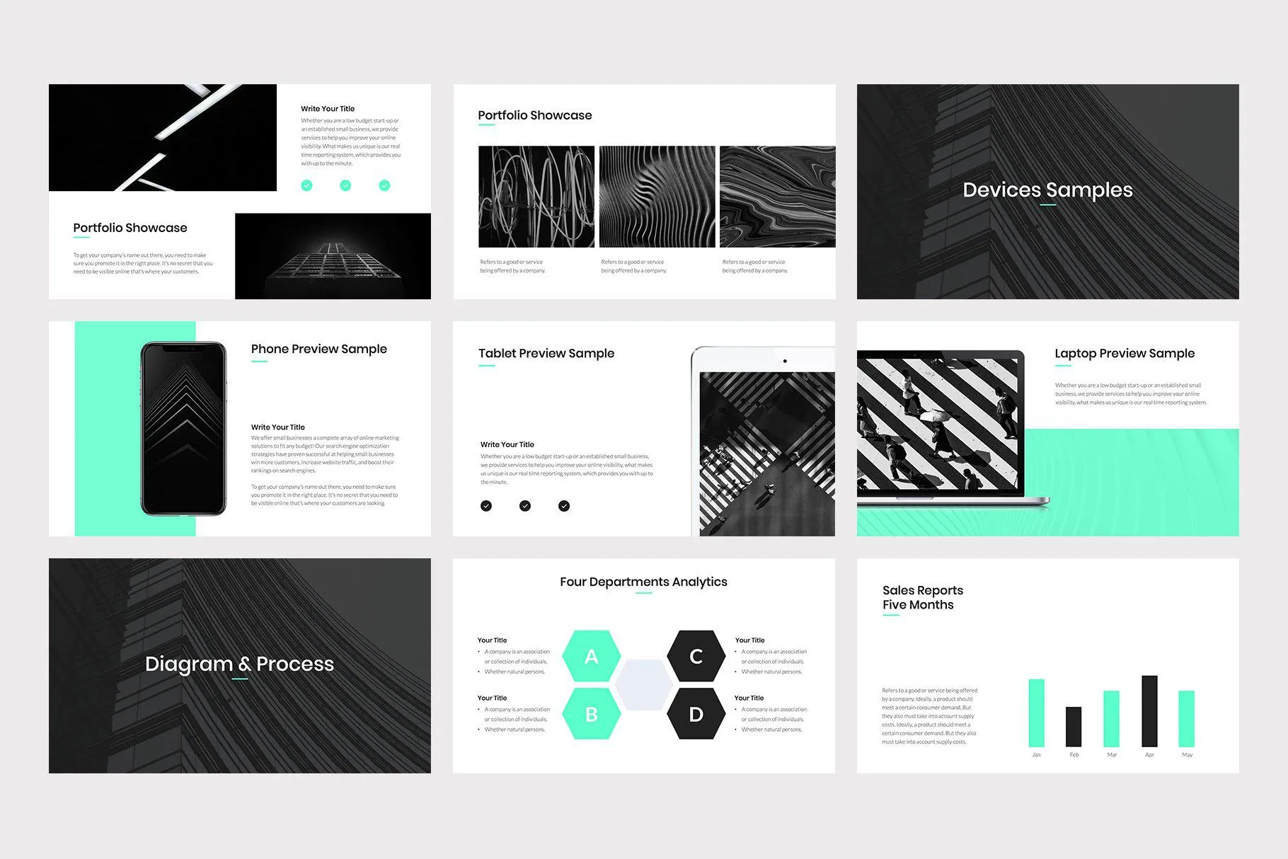 Atom PowerPoint Template