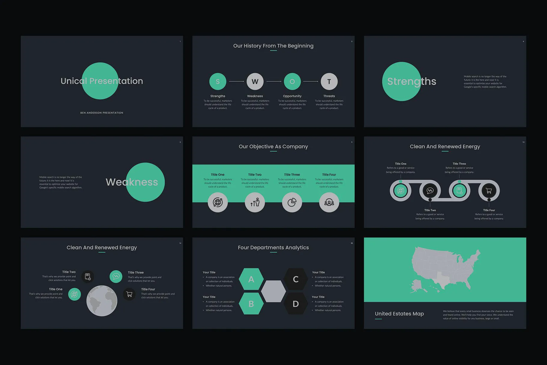Atom PowerPoint Template