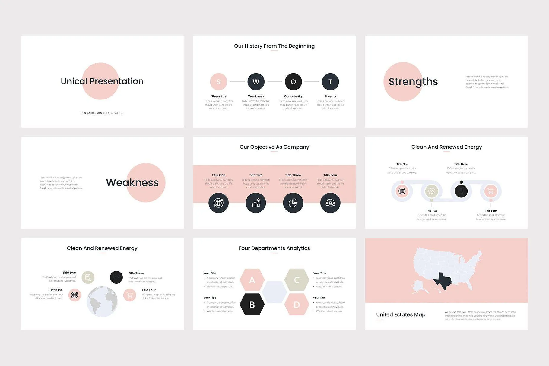 Atom PowerPoint Template
