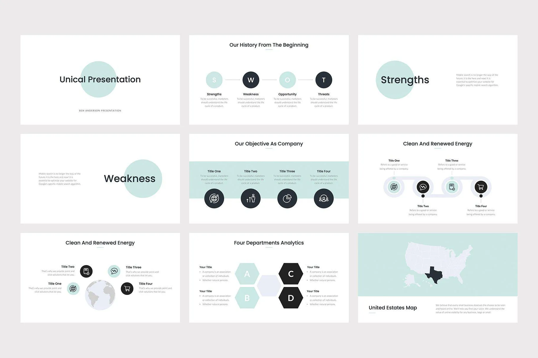 Atom PowerPoint Template