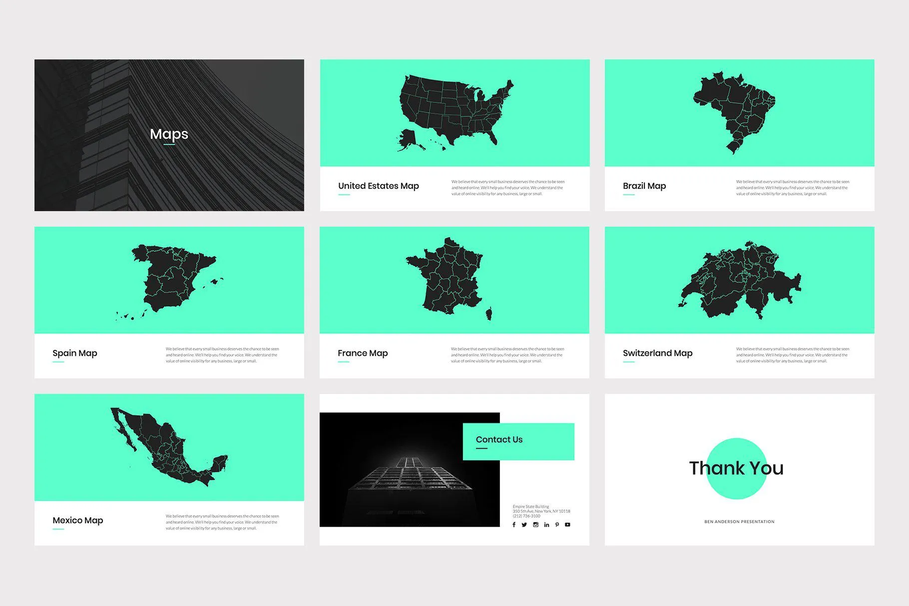 Atom PowerPoint Template