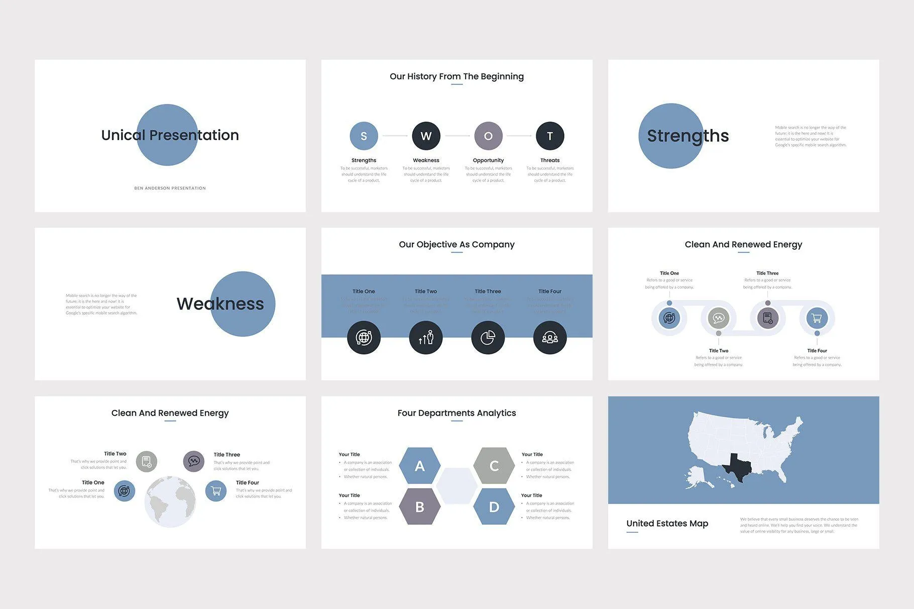 Atom PowerPoint Template