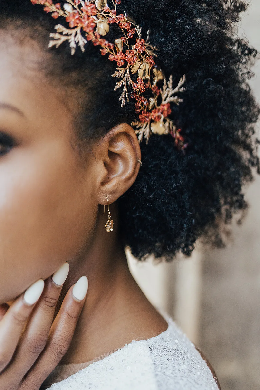 Coral Hairpins