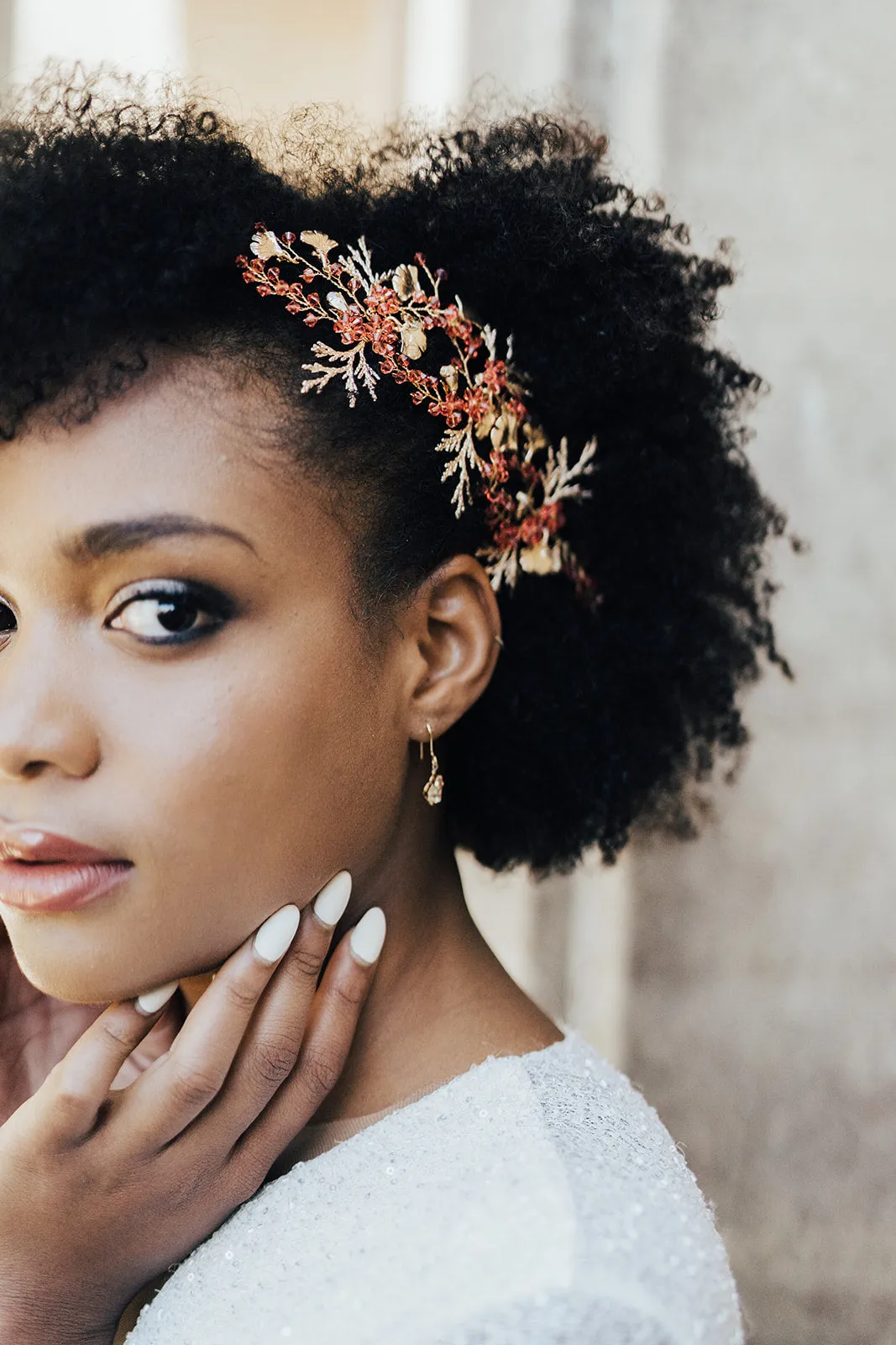 Coral Hairpins