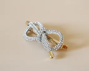 Crystal Ribbon Clip