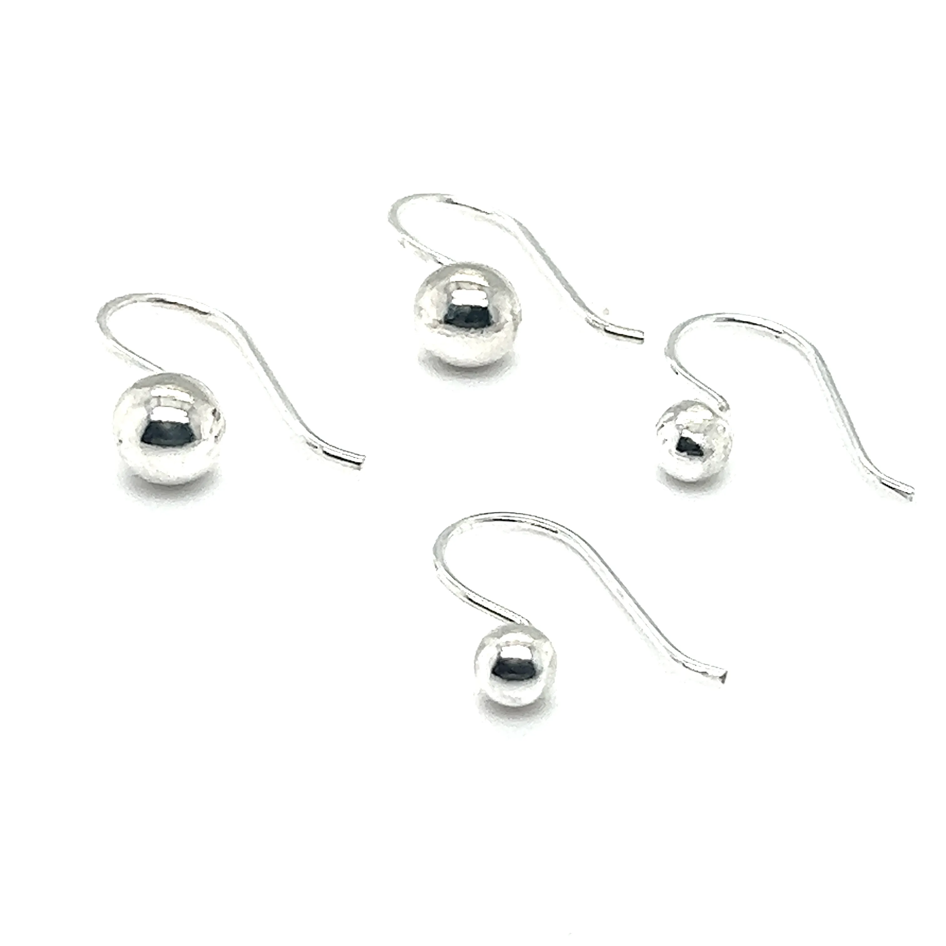 Dainty Fixed Ball Earrings