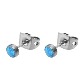 Essential Fire Opal Stud Earrings