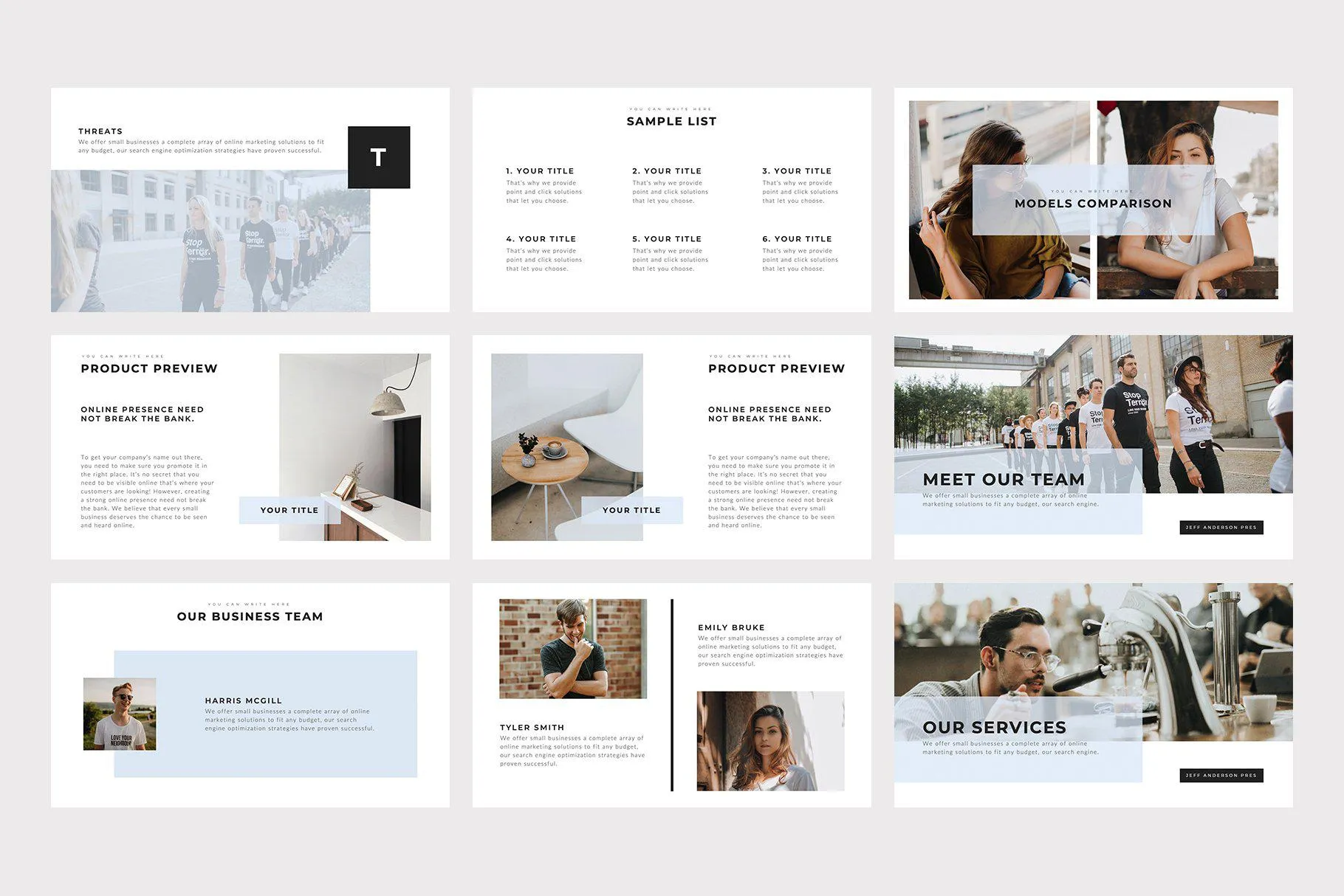 Monsieur PowerPoint Template