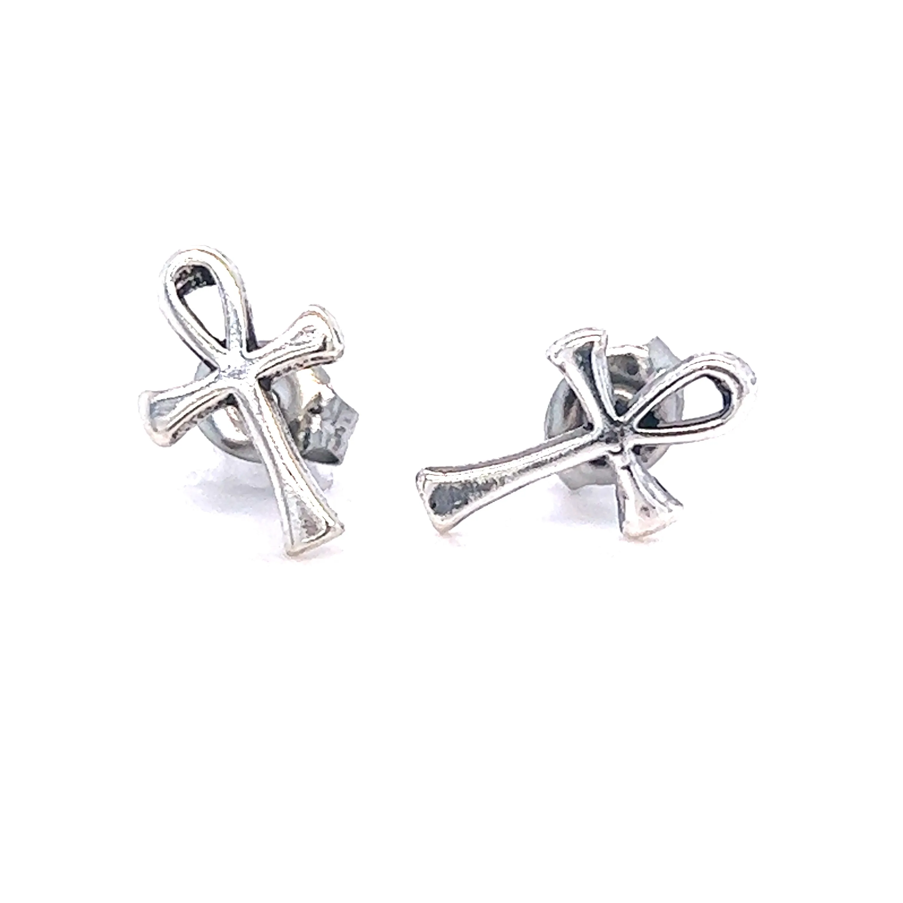 Simple Ankh Studs