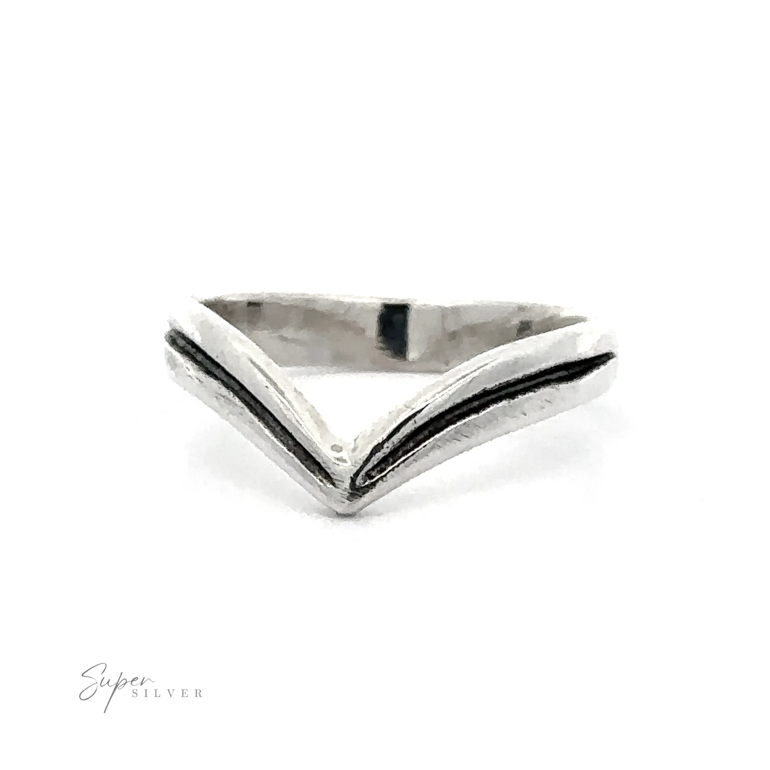 Simple Chevron Ring