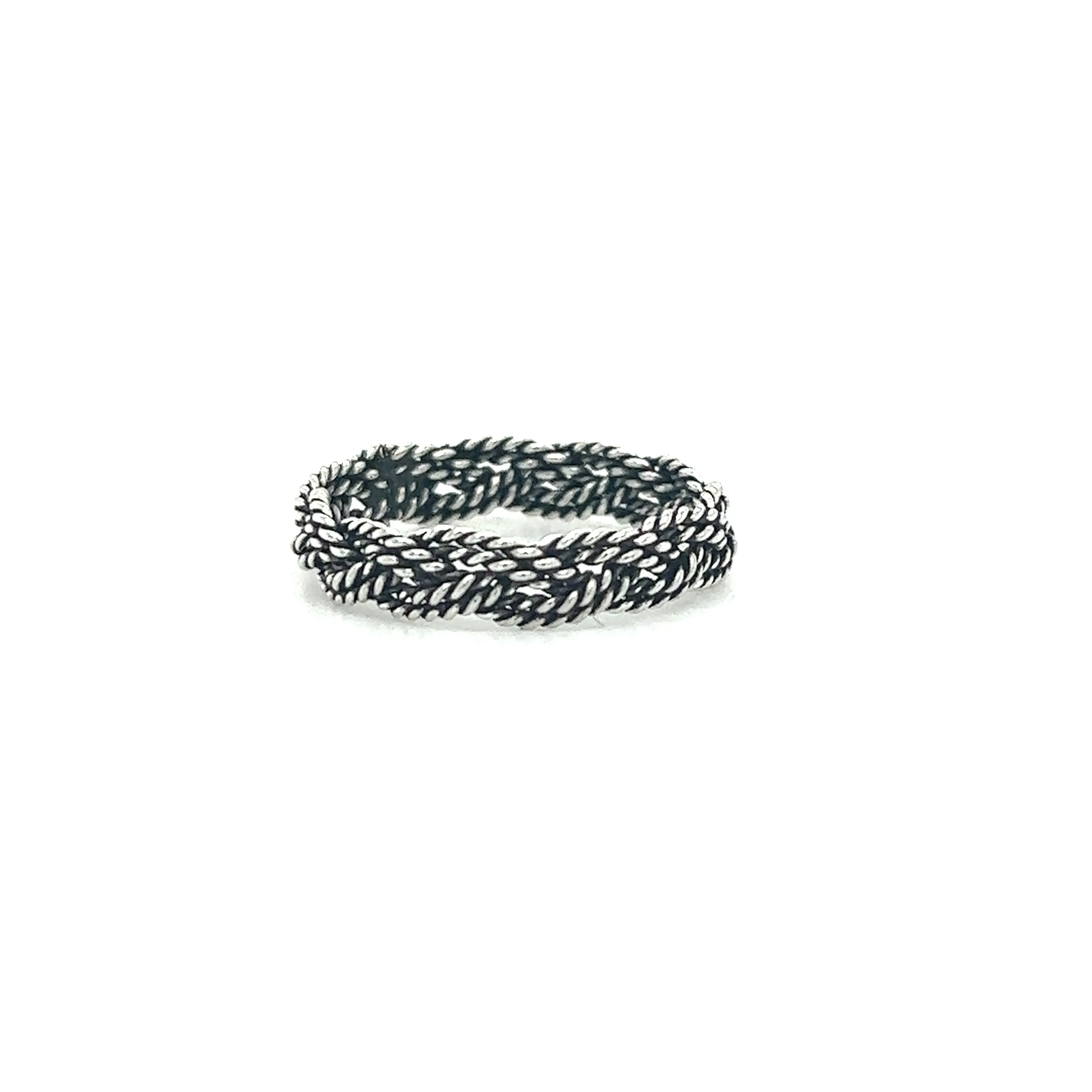 Twisted Rope Band Ring